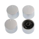 Arçelik Beko Altus ile Uyumlu Setüstü Ankastre Ocak Düğmesi Gri Düğme Takımı Seti - 001-Renkli - Option-1