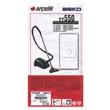 Arçelik Beko Compact S 9565 Uyumlu Süpürge Kağıt 10 Adet Toz Torbası