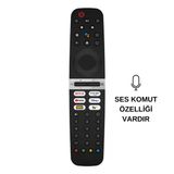 ARÇELİK-BEKO. GR-V5 SES KOMUTLU NETFLIX-PRIMEVİDEO -YOUTUBE-DISNEY-EXXEN-TV+ LCD LED TV KUMANDASI