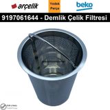 Arçelik Beko Grundig Çay Makinesi DEMLİK SÜZGEÇ filtre 9197061644