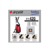 Arçelik /beko Tt420 Bez Torba 5'li