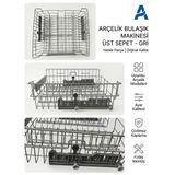 Arçelik Bulaşık Makinesi Üst Sepet - Gri