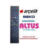 Arçelik Cec Beko Altus Uyumlu Grundig Uydulu Lcd Led Tv Kumandası