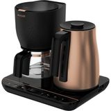 Arçelik Cfm 9147 B Gurme Yeşil Otomatik Çay & Filtre Kahve Makinesi 0,5 L Bakır Malzemeli
