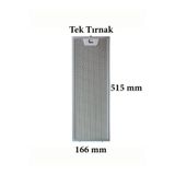 Arçelik Ctb 6407 x Ankastre Aspiratör Davlumbaz Için Alüminyum Yağ Filtresi 166X515MM