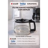 Arçelik FK 8110 I FİLİTRE KAHVE MAKİNASI CAM DEMLİK