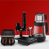 Arçelik Küçük Ev Aletleri 4lü Set cm 6964 S - Tm 6046 Cs - Rhb 6050 S - Tkm 9961 B - Altın