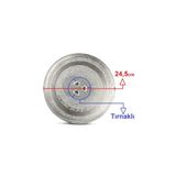 ARÇELİK Mikrodalga Fırın Döner Cam Tabak 24,5cm Çapında Tırnaklı Borcam Tepsi Orijinal