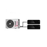 Arçelik Mirror Multi Duvar Tipi 2+1 Inverter 12+18 24000BTU Klima - Siyah