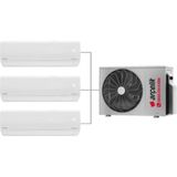 Arçelik Multi Sistem Duvar Tipi 3+1 Inverter 9+12+24 36000BTU Klima ZM36100 Pro Md Dış Ünite