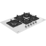 Arçelik Ocd K 752-2 Dwky 5 Gözü Gazlı Ocak Wok Gözü ile 75 cm Beyaz Cam Yüzeyde Kolay Temizlik Özelliği - Doğalgaz