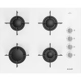 Arçelik OCD T 651 EB Fibona Serisi Gazlı Cam Tablalı Ocak 4 Gözlü Ankastre 64.6 cm Beyaz Renk Kolay Temizlik Özelliği - Doğalgaz