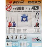 Arçelik Orbital S6800-S6810-S6820-S6840-S6860 10 Adet Toz Torbası