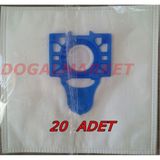Arçelik Orijinal S 6255 20 Adet Toz Torbası + Filtre Hediyeli