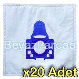 Arçelik S 6380 - 6380 Y Bez 20 Adet Toz Torbası