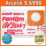Arçelik S 6990 Kağıt 10 Adet Toz Torbası + Hediyeli