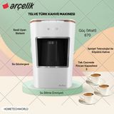 Arçelik Telve Türk Kahvesi Makinesi Beyaz
