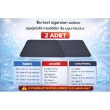 Arçelik Tm - 3946 Tost Makinesi Yedek Plaka 2 Adet Satışıdır