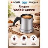 Arçelik Türk Kahve Makinası Telve Yedek Cezve Pişirme Haznesi Yedek Parça - Altın