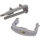 Arçelik Uyumlu Bulaşık Makinesi 1 Ön 1 Arka Sepet Ray Kapağı Tutucu Stoper 1 Li Takım - Adet-Set