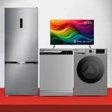 Arçelik Valencia Çeyiz Paketi Gri Renkli Fonksiyonel Tasarım ile Enerji Verimliliği Sağlar