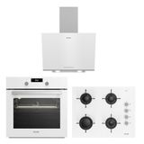 Arçelik Yeni Model Beyaz Üçlü Cam Ankastre Set