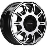 Arceo 16 Inç 5X160 Arceo Lt Transit Custom Uyumlu Siyah Elmas Kesim Jant Modeli Ford (4 Adet)