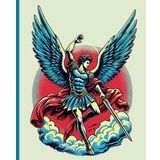 Archangel Composition Notebook | 110 pages, 7.5" x 9.25"