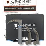 Archer Macintosh Laringaskop Set 3 Blade