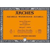Arches Blok Kalın Doku 300 g 36x51 cm 20 Yaprak Sulu Boya Kağıdı
