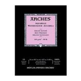 Arches Hot Press Natural White 185 gr A4 15 Sayfa Sulu Boya Defteri