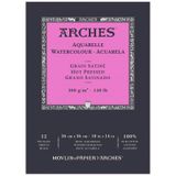 Arches Hot Press Natural White 300 gr 26x36 cm Sulu Boya Defteri