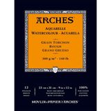 Arches Kalın Doku 300 gr A4 12 Yaprak Sulu Boya Defteri