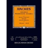 Arches Suluboya Defteri Blok Rough - Kalın Doku 300 gr 12 Yaprak 21 x 29 cm