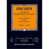 Arches Suluboya Defteri Blok Rough - Kalın Doku 300 gr 12 Yaprak 26 x 36 cm