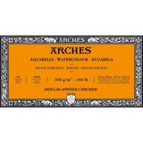 Arches Suluboya Defteri Blok Rough - Kalın Doku 300 gr 15 x 30 cm 20 Yaprak