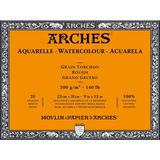 Arches Suluboya Defteri Blok Rough - Kalın Doku 300 gr 23 x 31 cm 20 Yaprak
