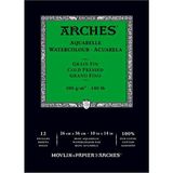 Arches Suluboya Defteri Blok Soğuk Baskı - Orta Doku 300 gr 12 Yaprak 26 x 36 cm
