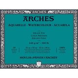 Arches Suluboya Defteri Blok Soğuk Baskı - Orta Doku 640 gr 31 x 41 cm 10 Yaprak
