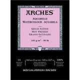 Arches Suluboya Defteri Hot Press Natural White 185 gr A5 15 Sayfa