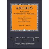 Arches Suluboya Defteri Rough Natural White 300 gr A5 12 Sayfa - Standart - Beyaz