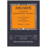 Arches Suluboya Defteri Rough Natural White 300 gr A5 12 Sayfa