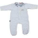 Archimede Erkek Bebek Kadife Tulum - 1 Ay - Açık Mavi