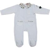Archimede Kız Bebek Kadife Tulum - 1 Yaş - Açık Mavi