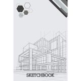 Architect’s Sketchbook: Creative Space for Design Ideas & Concepts: A Modern Architecture Sketchbook for Drawing, Drafting, and Developing Innovative ... and Designers, Size 6"x9", 160 pages.