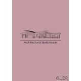 Architectural Sketchbook | 7x10 Dot Grid | Mountain Modern | Light Red