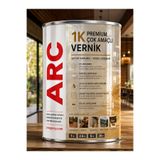 ARCMARİN KİMYA VE DENİZCİLİK HIRDAVAT 1K Çok Amaçlı Vernik -Solvent Bazlı Taş Ahşap Duvar ve Boya üzeri UV Dayanımlı Koruyucu Cam Vernik