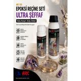ARCMARİN KİMYA VE DENİZCİLİK HIRDAVAT Arc 105 Ultra Şeffaf Hobi, Takı, Tepsi Dökümü, Bardak Altlığı Ve Kaplama İçin Epoksi Reçine 0,75 Kg Set