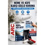ARCMARİN KİMYA VE DENİZCİLİK HIRDAVAT Nem Ve küf Boyası - Rutubet Önleyici Yalıtım Boyası, Tavan Duvar Ve Zeminde Kalıcı Çözüm