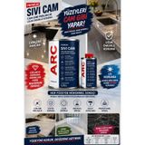 ARCMARİN KİMYA VE DENİZCİLİK HIRDAVAT PREMIUM Sıvı Cam Kaplama - Her tülü yüzey için Şeffaf Parlak Koruyucu Yalıtım Vernik